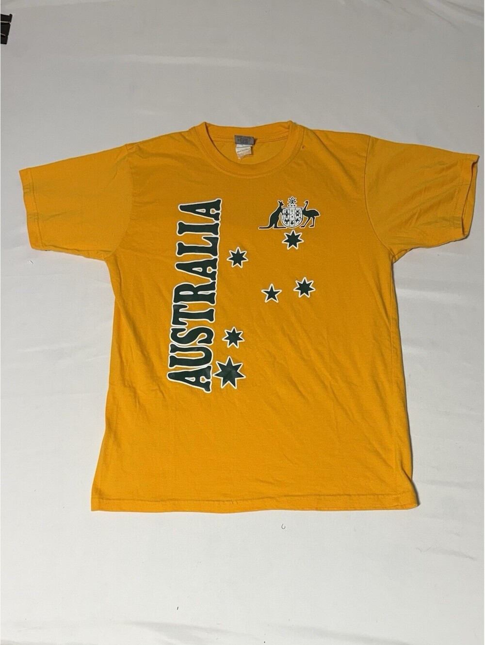 Australia Day Rugby Souvenir T-Shirt Sz Large Tourist Tee Kangaroo Y2K